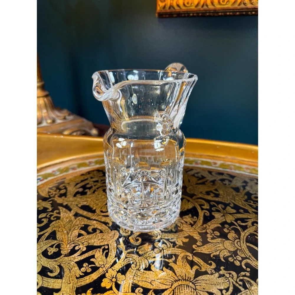Vintage‎ Neiman Marcus Lead Crystal Creamer Pitcher
